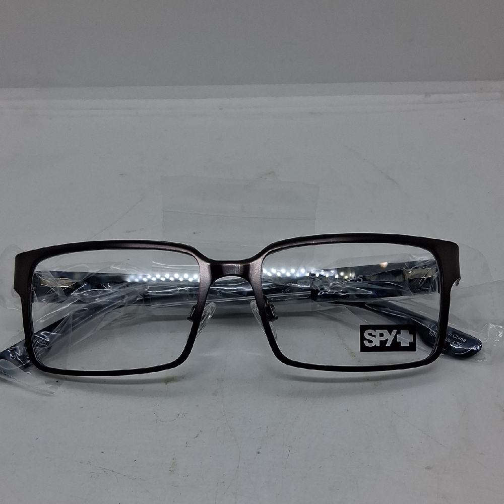 NWT Rxable Spy+ Ellis 53 Eyeglass Frames Gunmetal, Navy Camo Tortoise